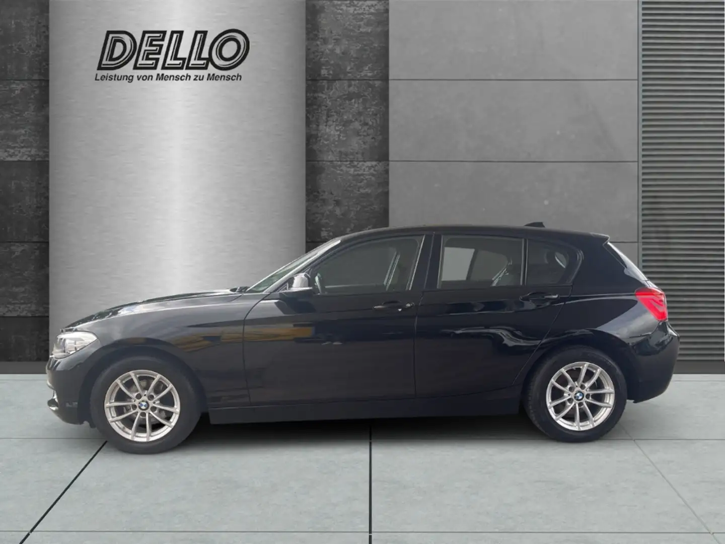 BMW 118 i Advantage Audio-Navi Business Sithzg. V-Speichen Schwarz - 2