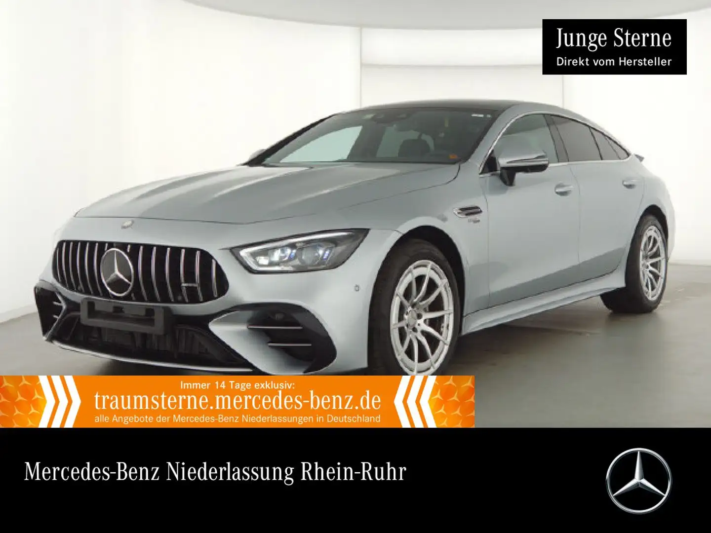 Mercedes-Benz AMG GT 43  Cp. 4M WideScreen Stdhzg Pano Multibeam Silber - 1