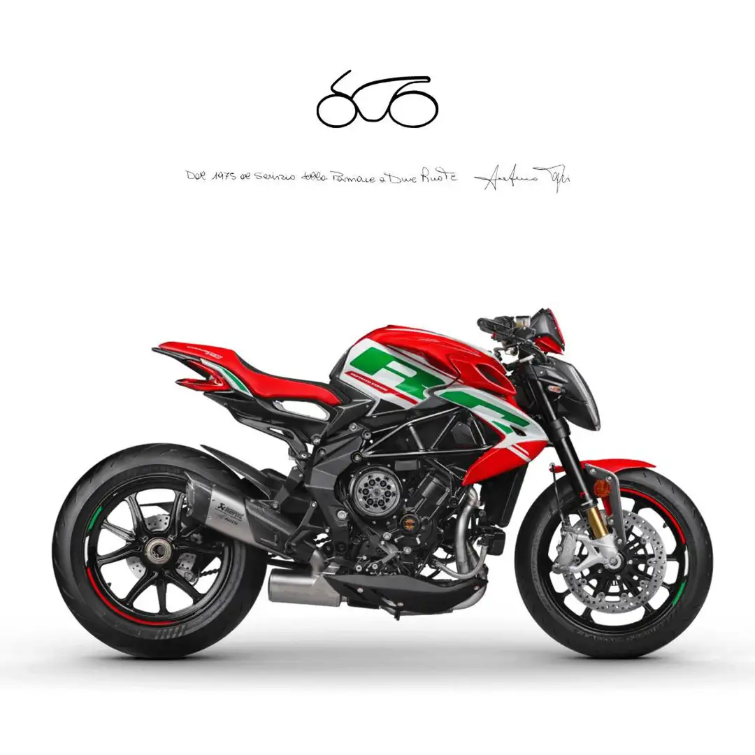 MV Agusta Brutale 800 RC Wit - 1