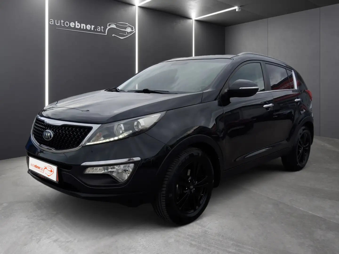 Kia Sportage Spotage Titan 1,7 CRDi RFK+LEDER+TEMP Schwarz - 1