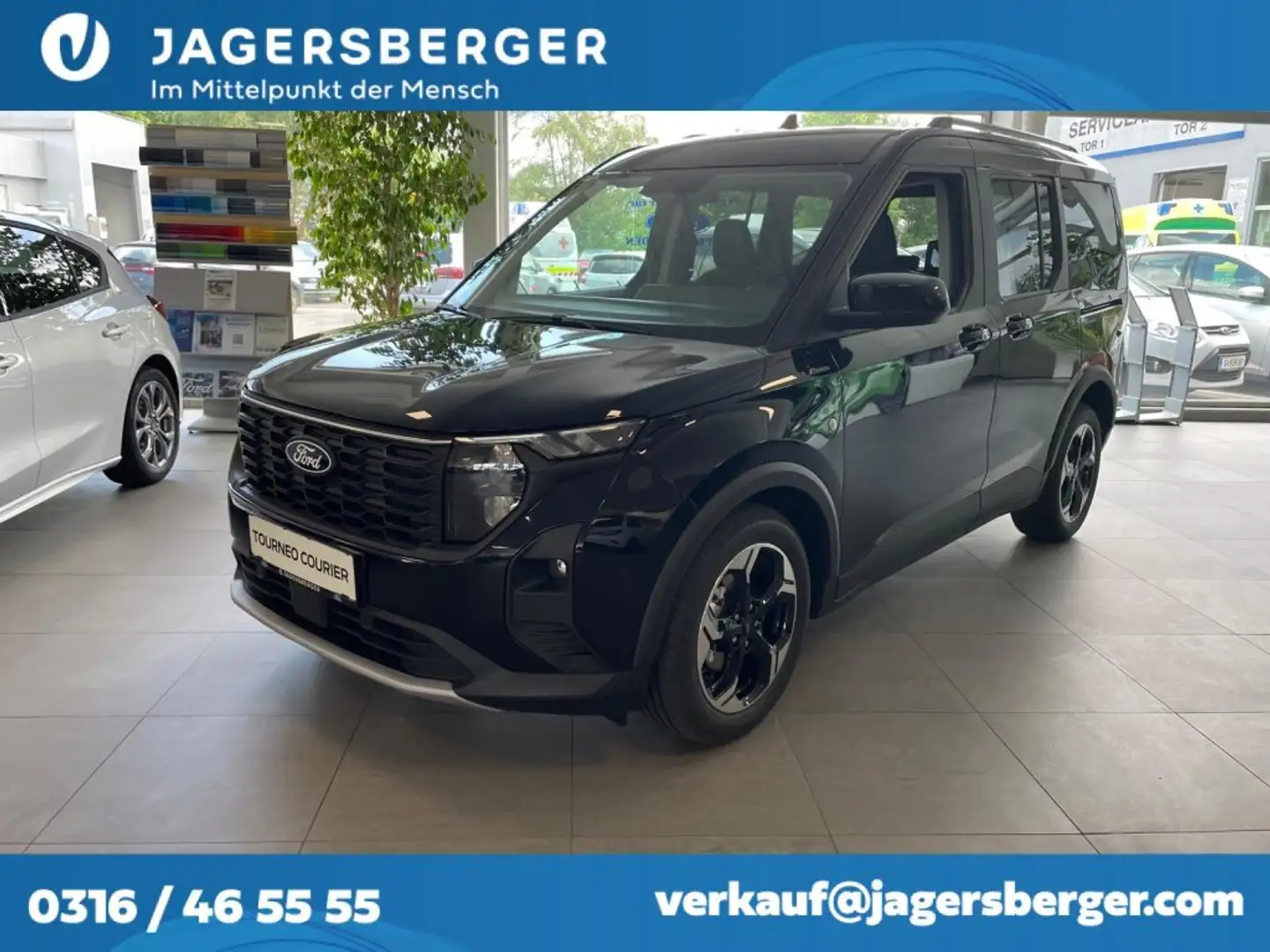 Ford Tourneo Courier 1,0 EcoBoost Active Aut. Negro - 1