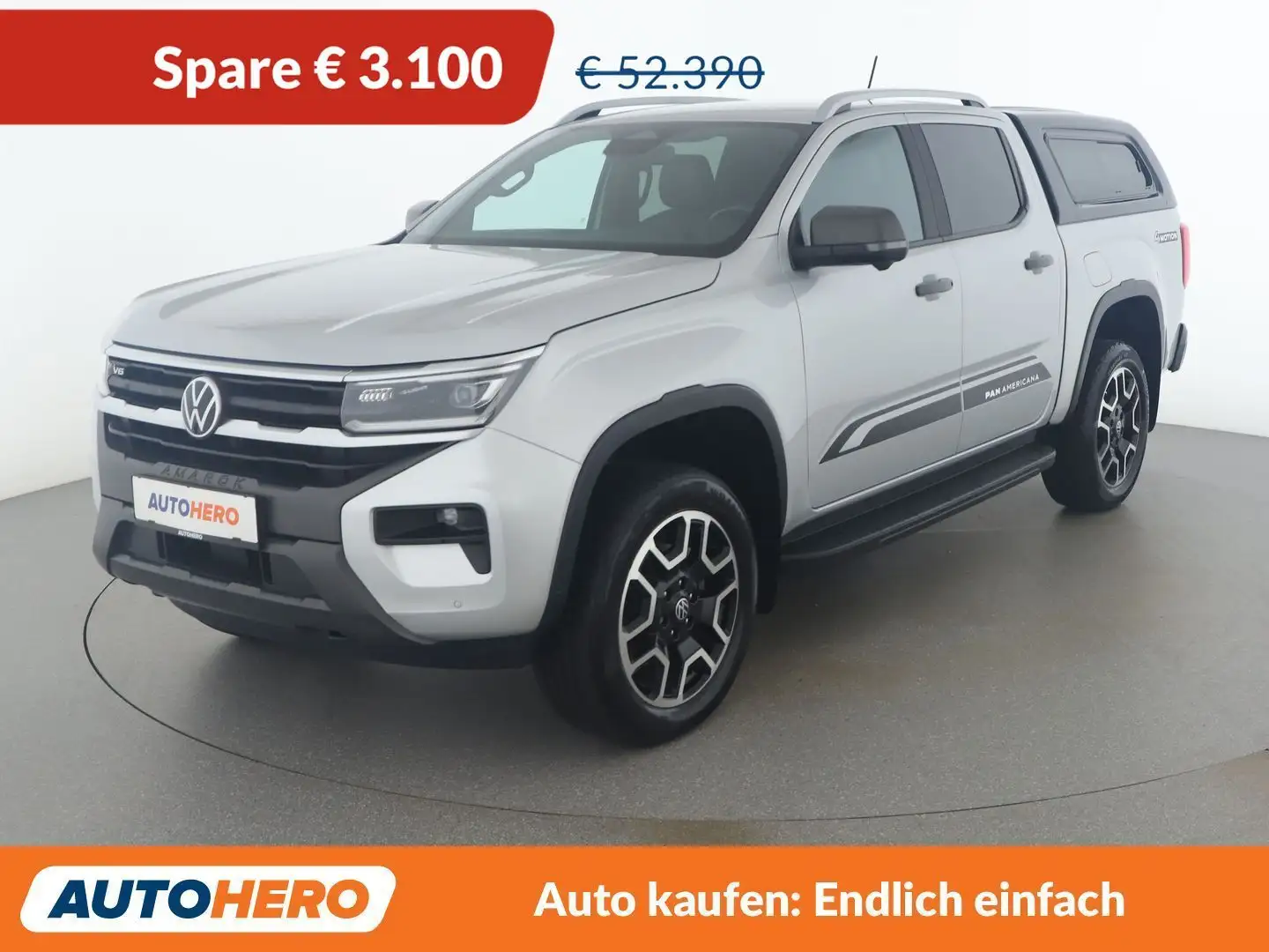 Volkswagen Amarok 3.0 TDI PanAmericana Doppelkabine 4Motion Silber - 1
