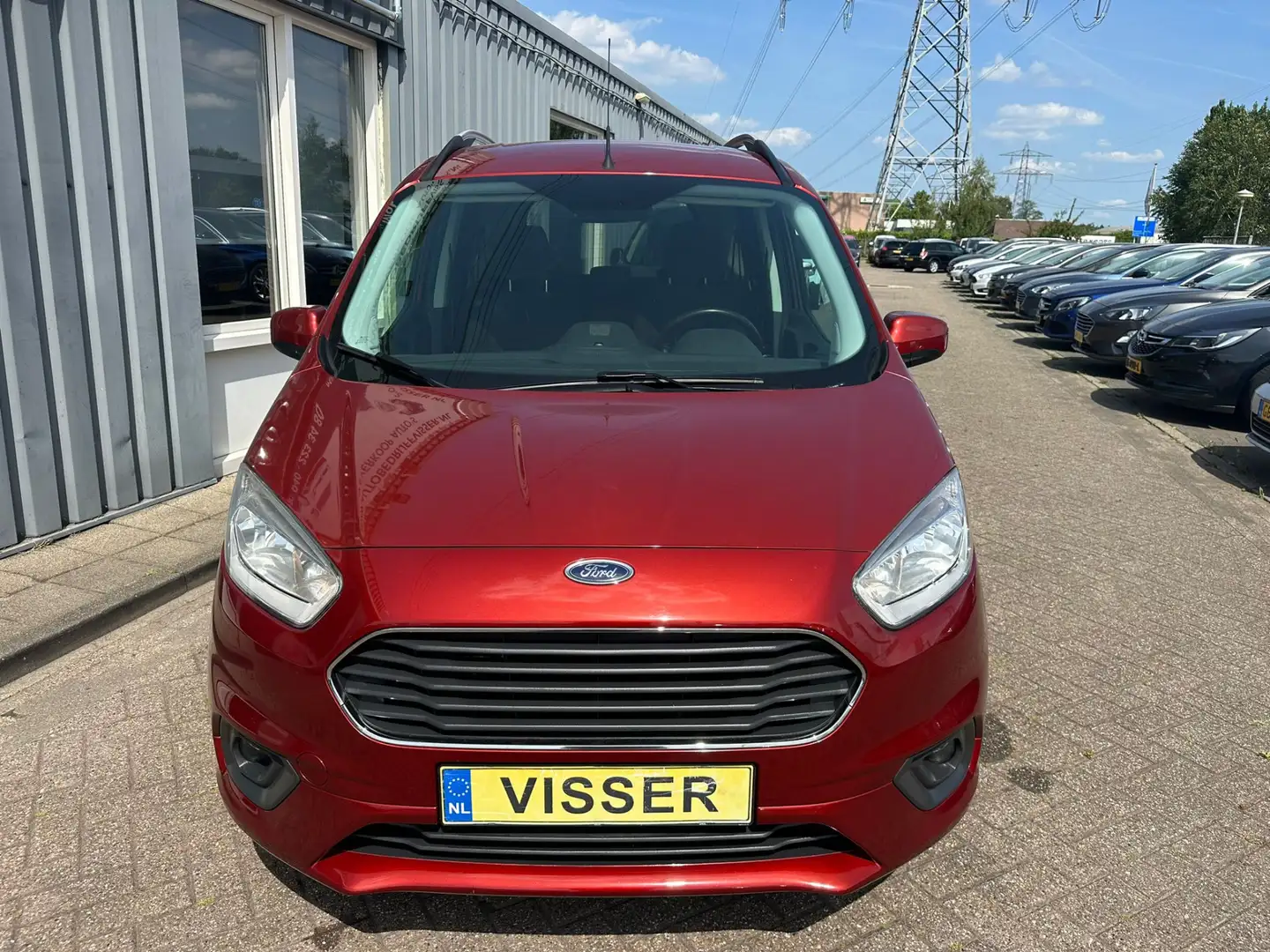 Ford Tourneo Courier 1.0 Titanium Rood - 2