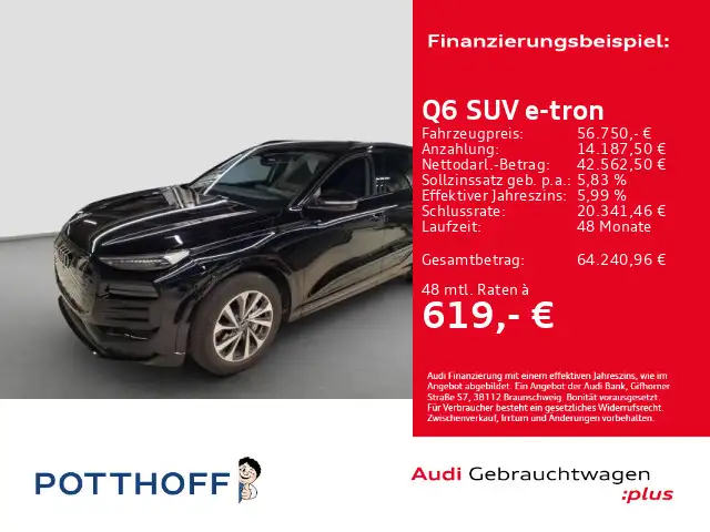 Audi Q6 e-tron AHK VIRTUAL SITZHZG LED+