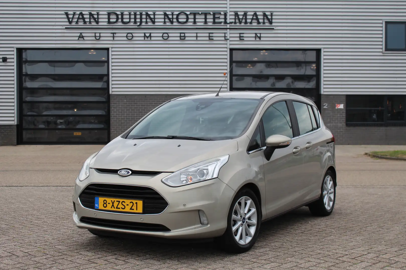 Ford B-Max 1.0 EcoBoost Titanium / Airco / 2x Schuifdeur / N. Сірий - 1