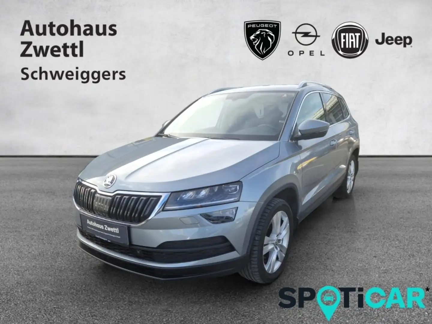 Skoda Karoq 2,0 Diesel Automatik 4x4 Grau - 1