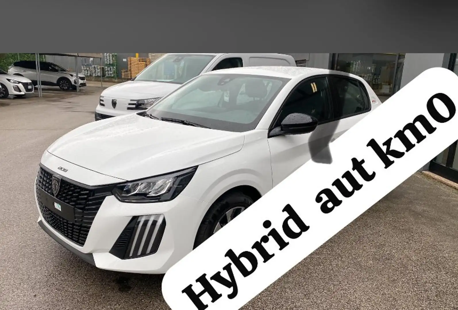 Peugeot 208 Hybrid 110 e-DCS6 Style Bianco - 1
