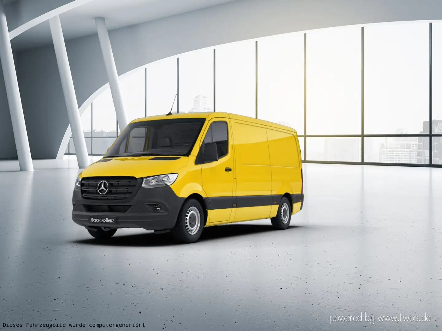 Mercedes-Benz Sprinter Sprinter 316 CDI Kasten Standard Jaune - 2