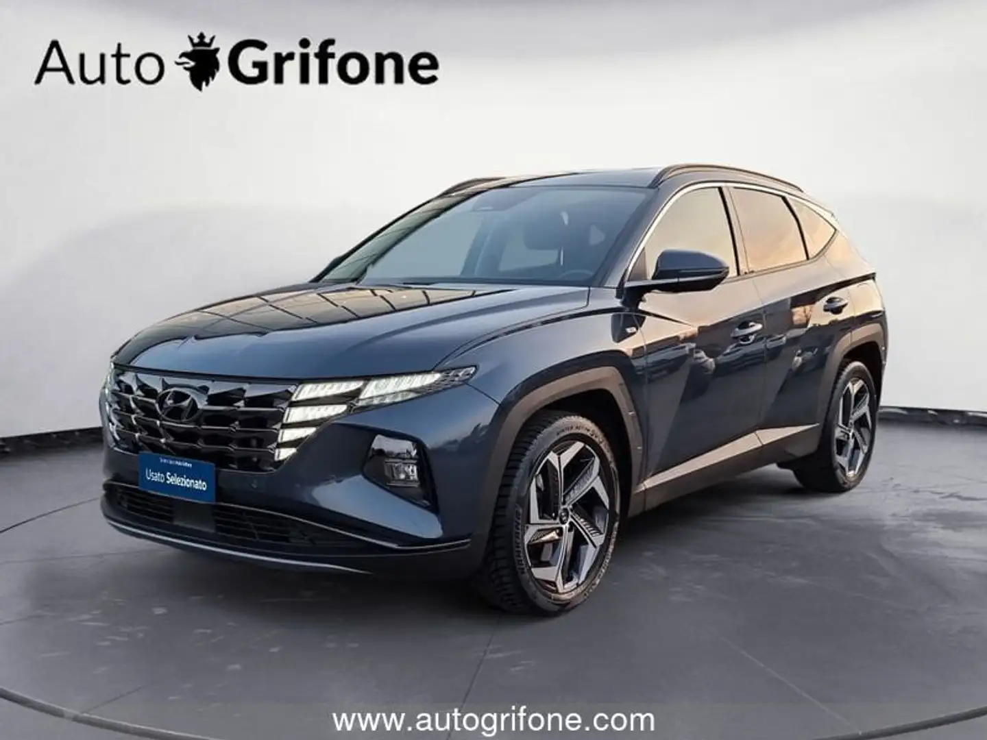 Hyundai TUCSON III 2021 1.6 t-gdi 48V Exellence Leather Pack 2wd Modrá - 2