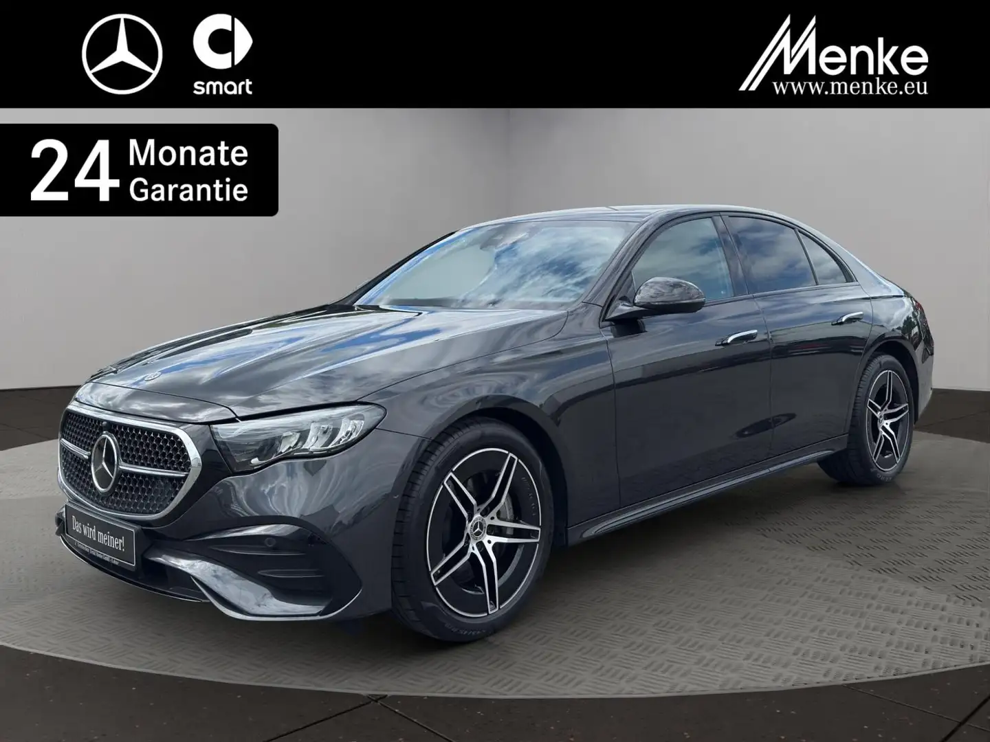 Mercedes-Benz E 220 d  AMG+Night+Distro+AHK+KeyGo+Kamera Gris - 1