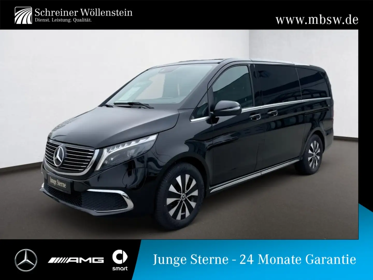 Mercedes-Benz EQV 300 AVANTGARDE L *ILS*Klima*PARKTRONIC*MBUX* Schwarz - 1