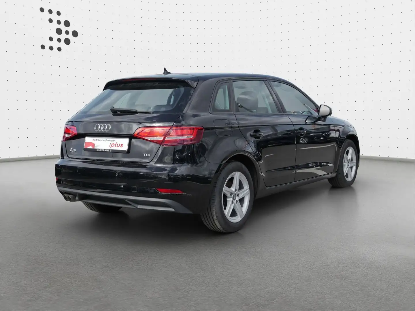 Audi A3 2.0 TDI Xenon*EPH*Sound*GRA*Navi Schwarz - 2