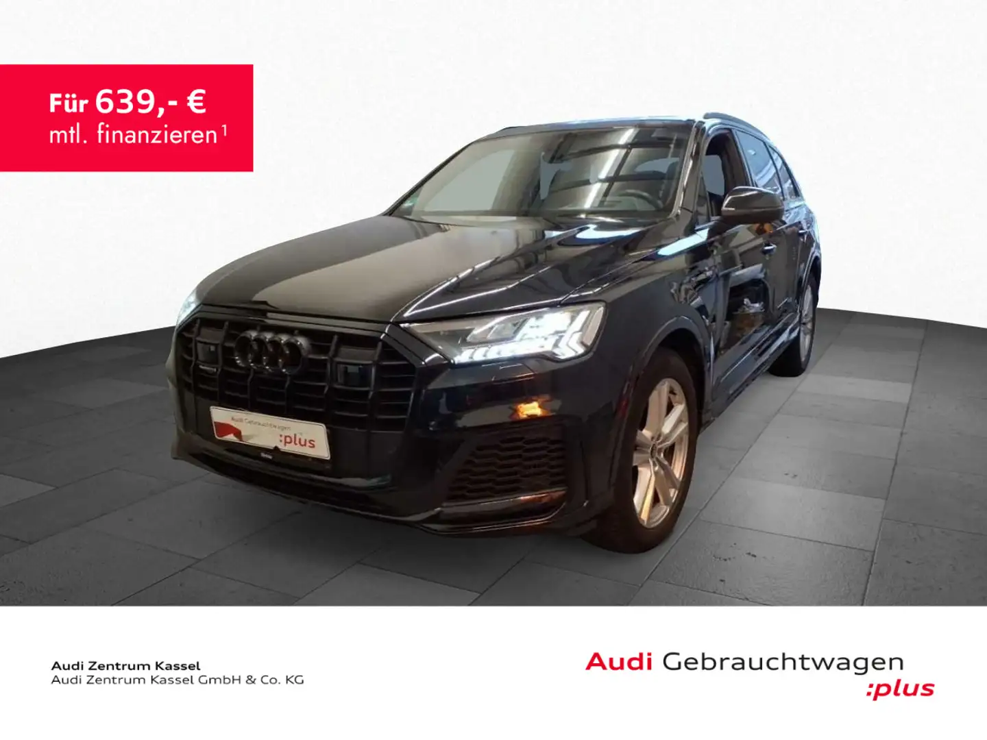 Audi Q7 55 TFSIe qu. S line Matrix B&O Pano HuD 360° Schwarz - 1