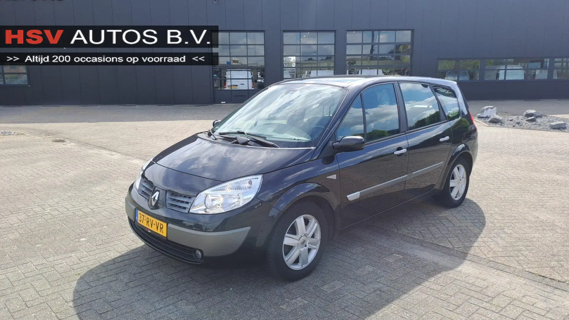 Renault Grand Scenic 2.0-16V Privilège Luxe 7p airco automaat Zwart - 1