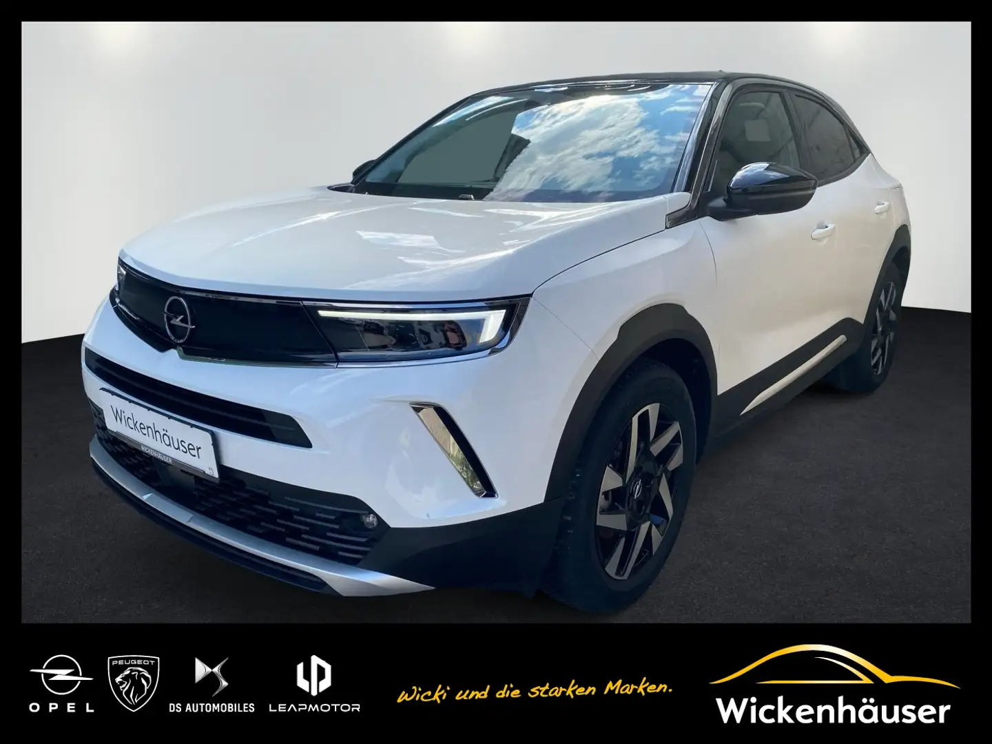 Opel Mokka-E Elegance Autom. KLIMA BT TEMP PDC KAM LM Weiß - 1