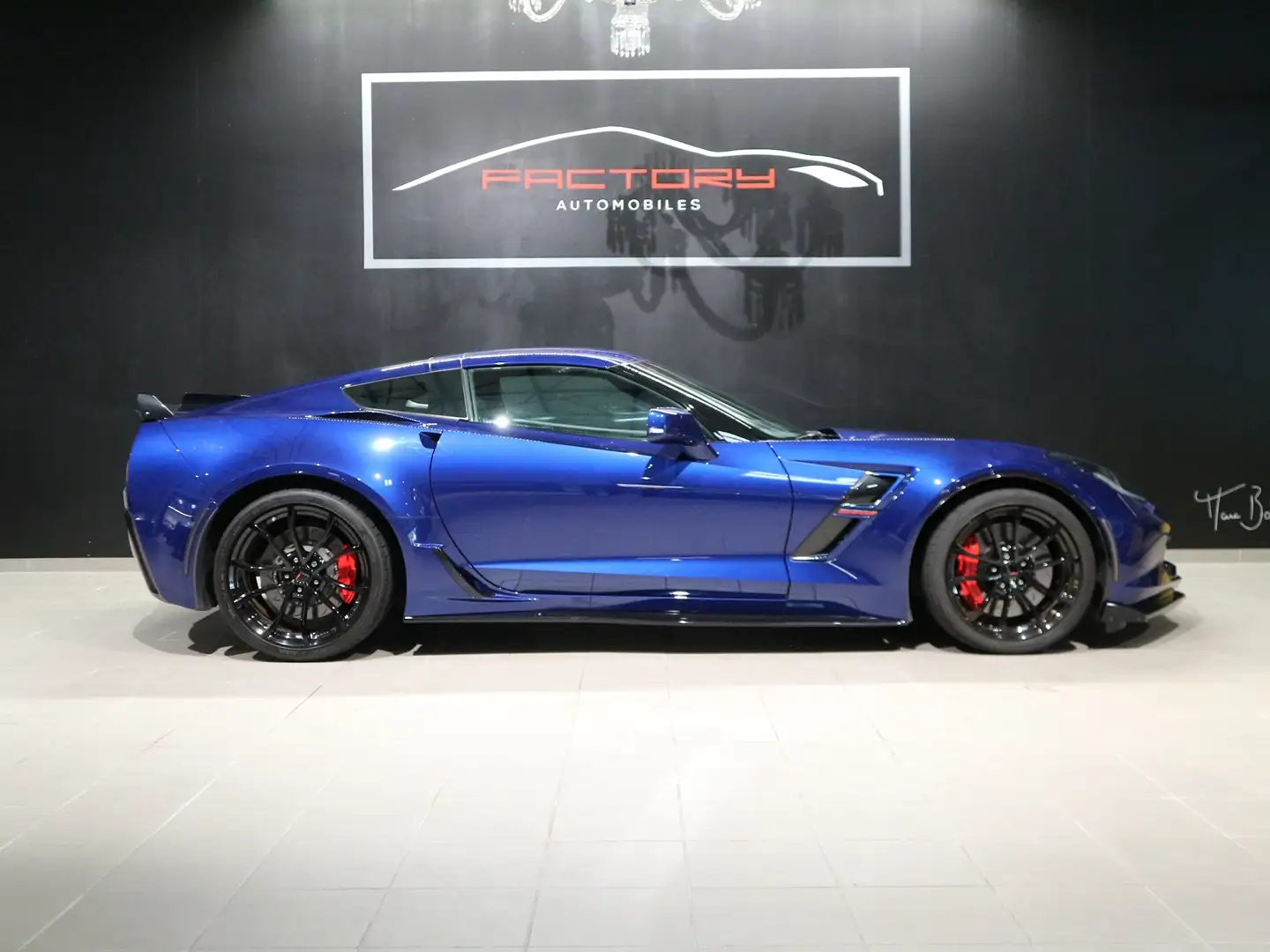 Chevrolet Corvette 6.2 V8 466CH GRAND SPORT COMPETITION Blau - 2