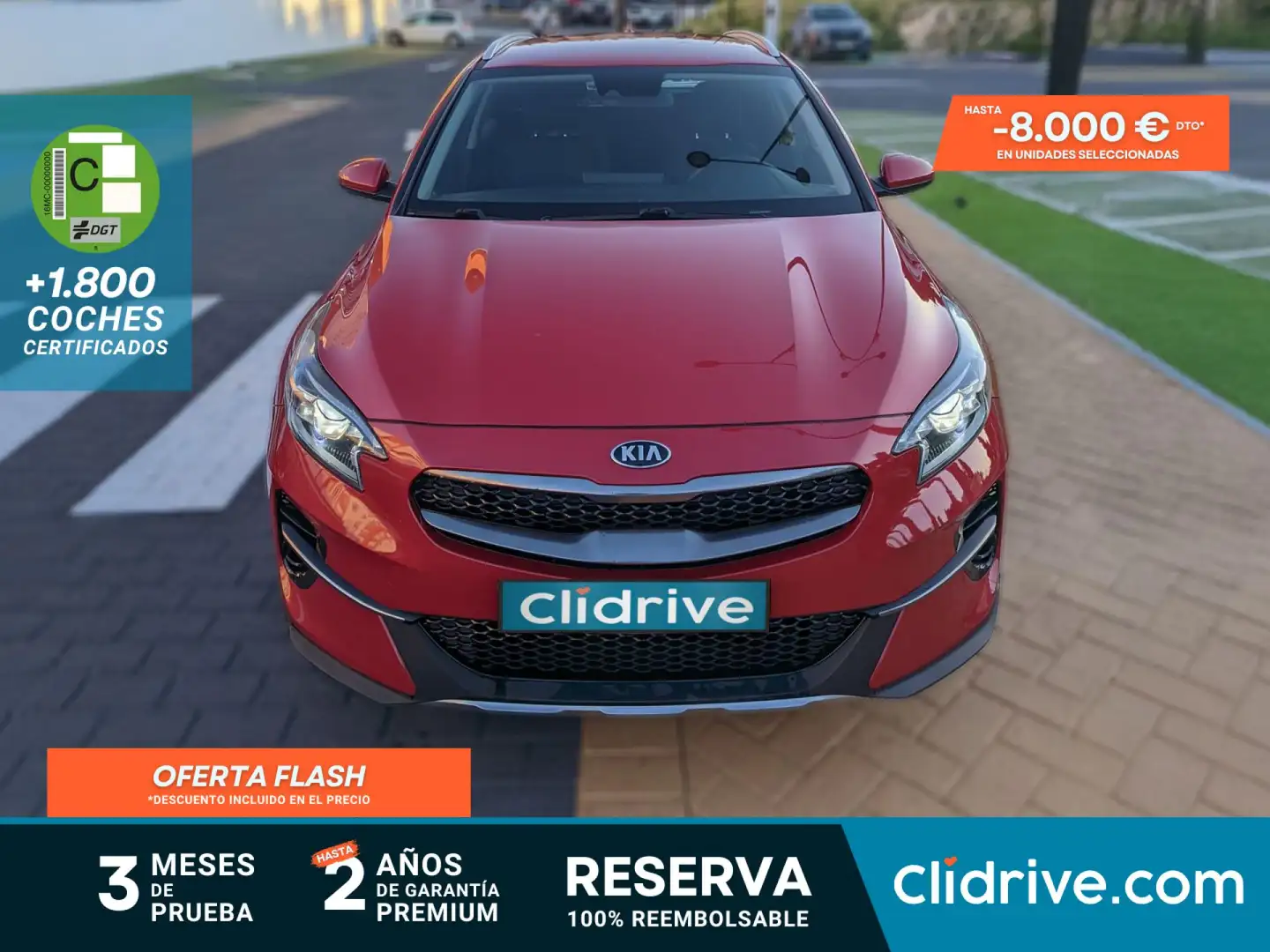 Kia XCeed 1.0 T-GDi Drive Rojo - 1