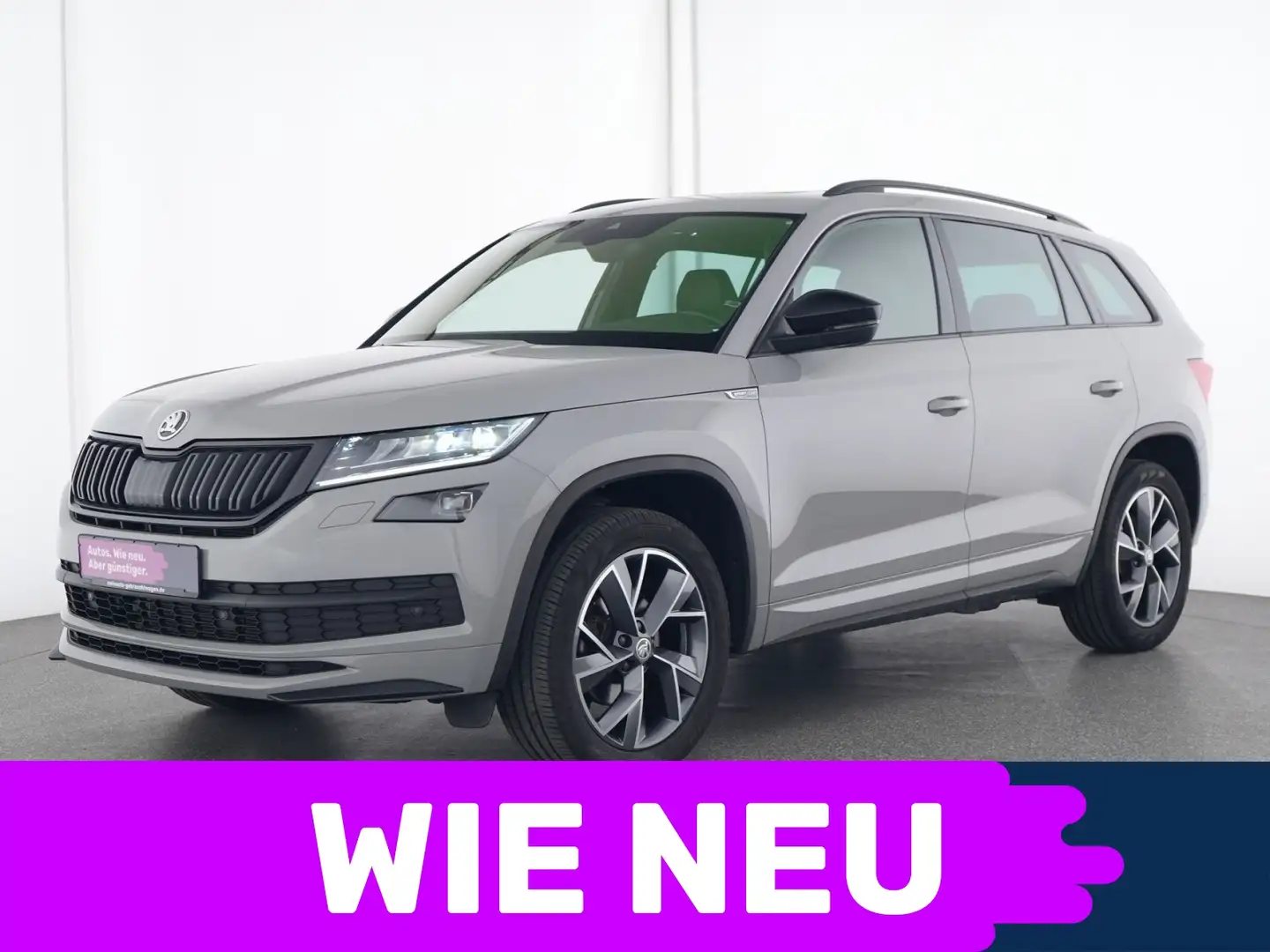 Skoda Kodiaq Sportline Nav|Panorama|AHK|CarPlay|LED|SHZ Gris - 1