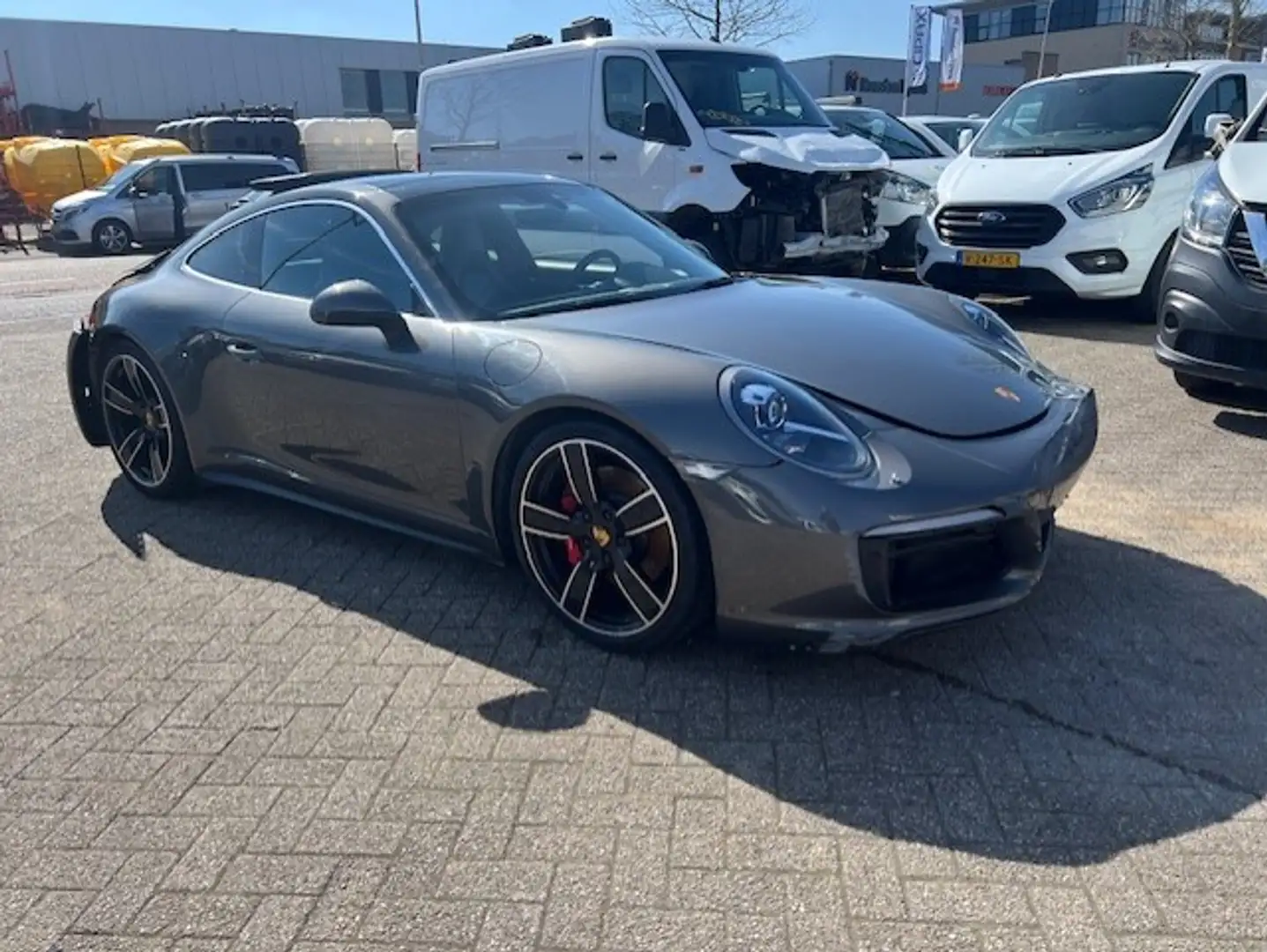 Porsche 991 3.0 Carrera 4S AUT. PDK PANO KLIMA LEER 27000KM! Gris - 1