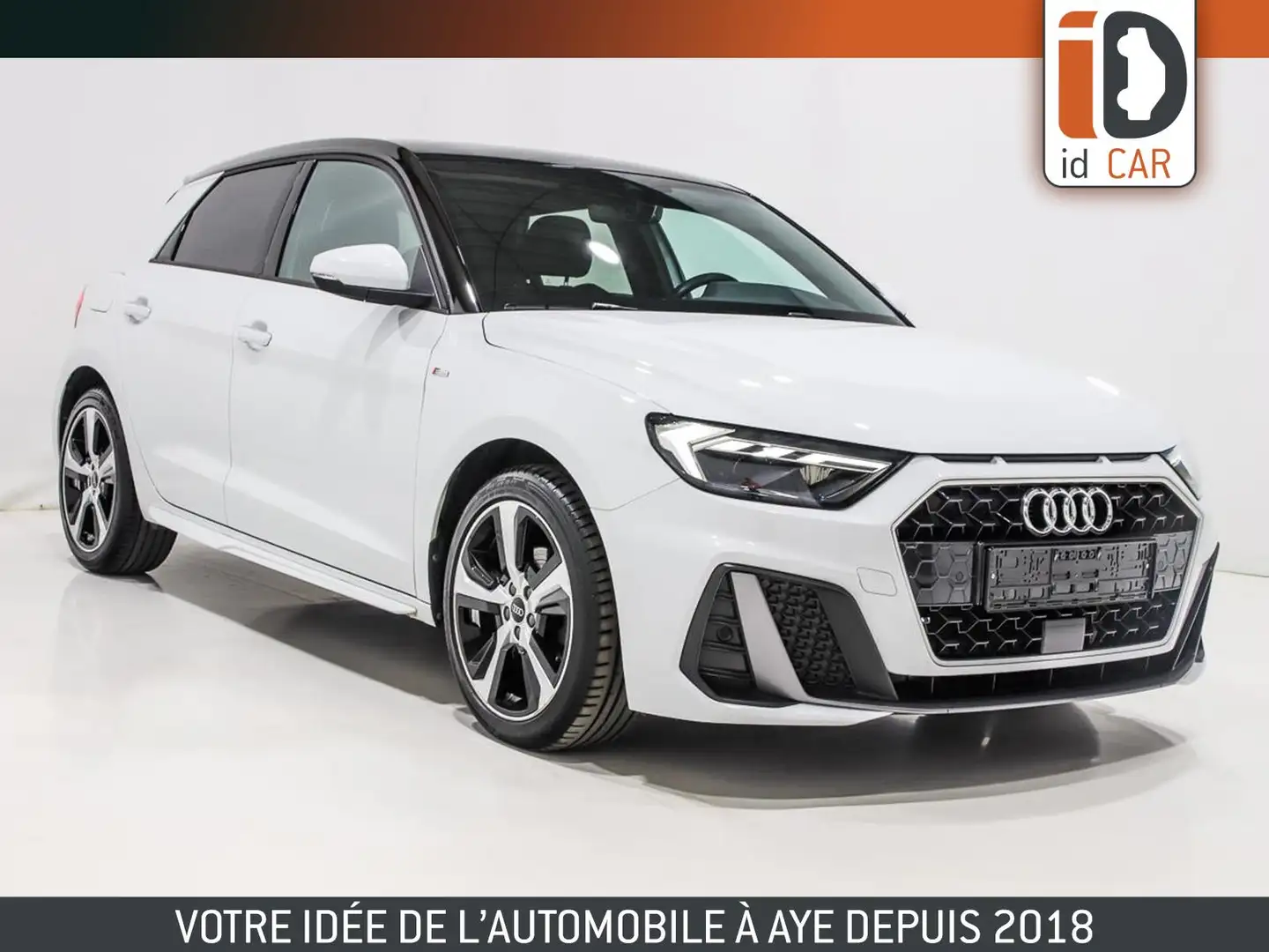 Audi A1 30 TFSI S-TRONIC S-LINE 2X SEMI CUIR LED CAMERA Blanc - 1