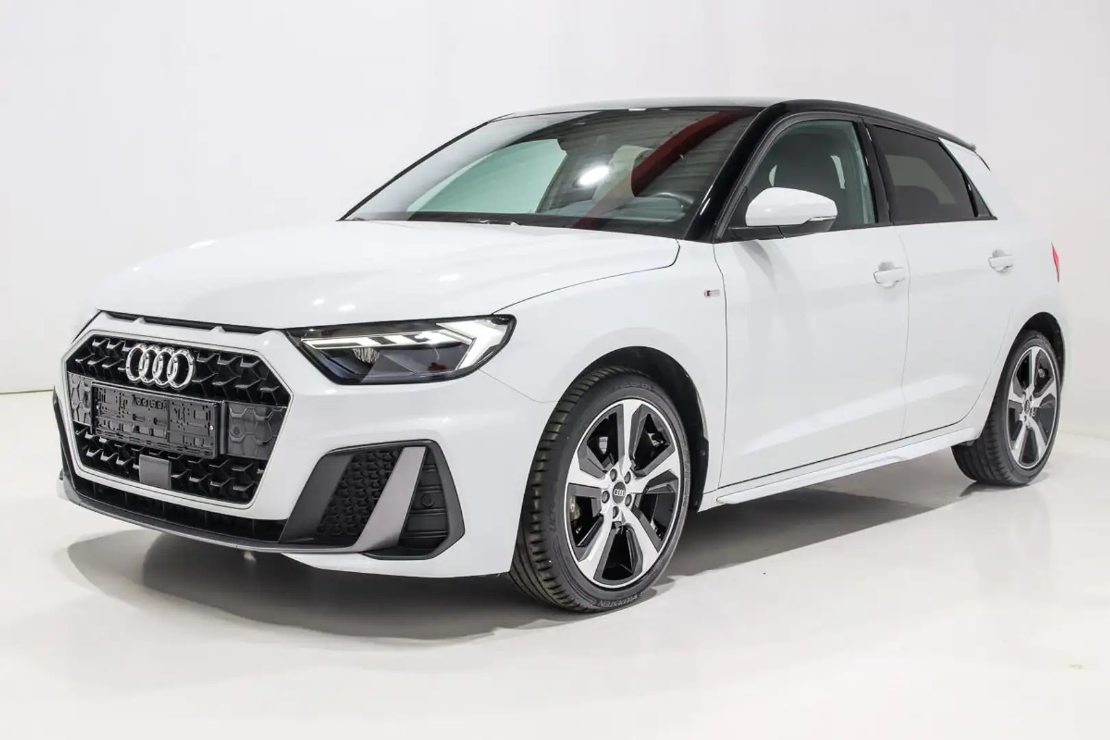 Audi A1 30 TFSI S-TRONIC S-LINE 2X SEMI CUIR LED CAMERA Blanc - 2