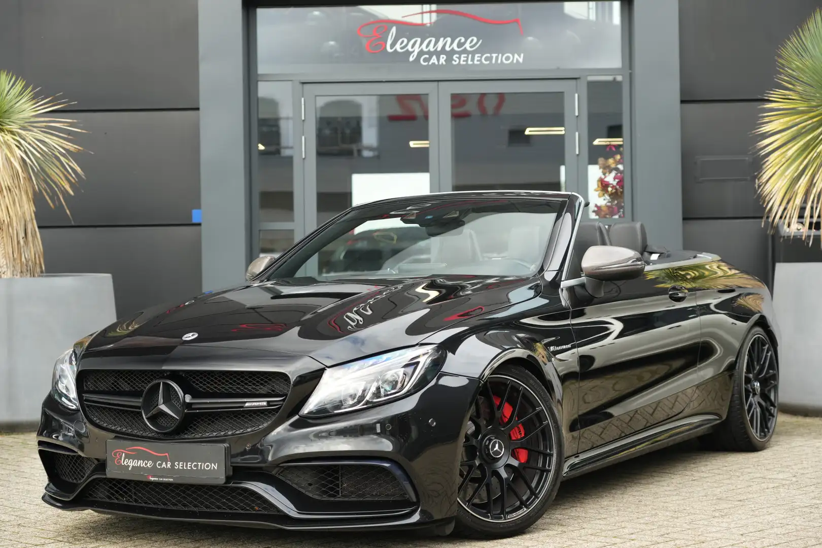 Mercedes-Benz C 63 AMG Cabrio S 510pk Schaalstoelen/Burmester/Camera Czarny - 1
