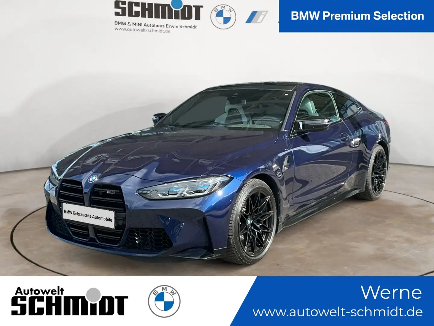 BMW M4 Competition Coupe / NP= 109.500,- / Harman Blau - 1