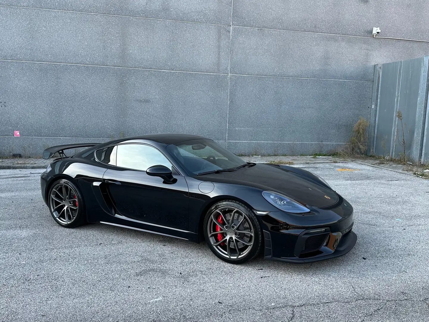 Porsche Cayman 718 GT4 MANUALE LEGGERE Nero - 1