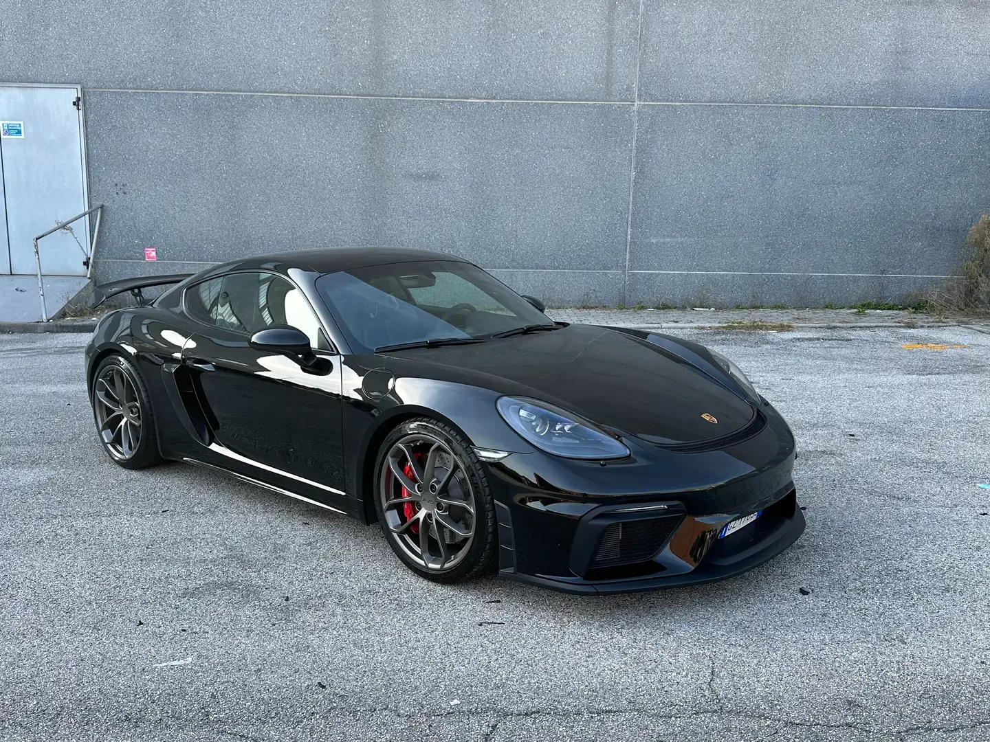 Porsche Cayman 718 GT4 MANUALE LEGGERE Nero - 2
