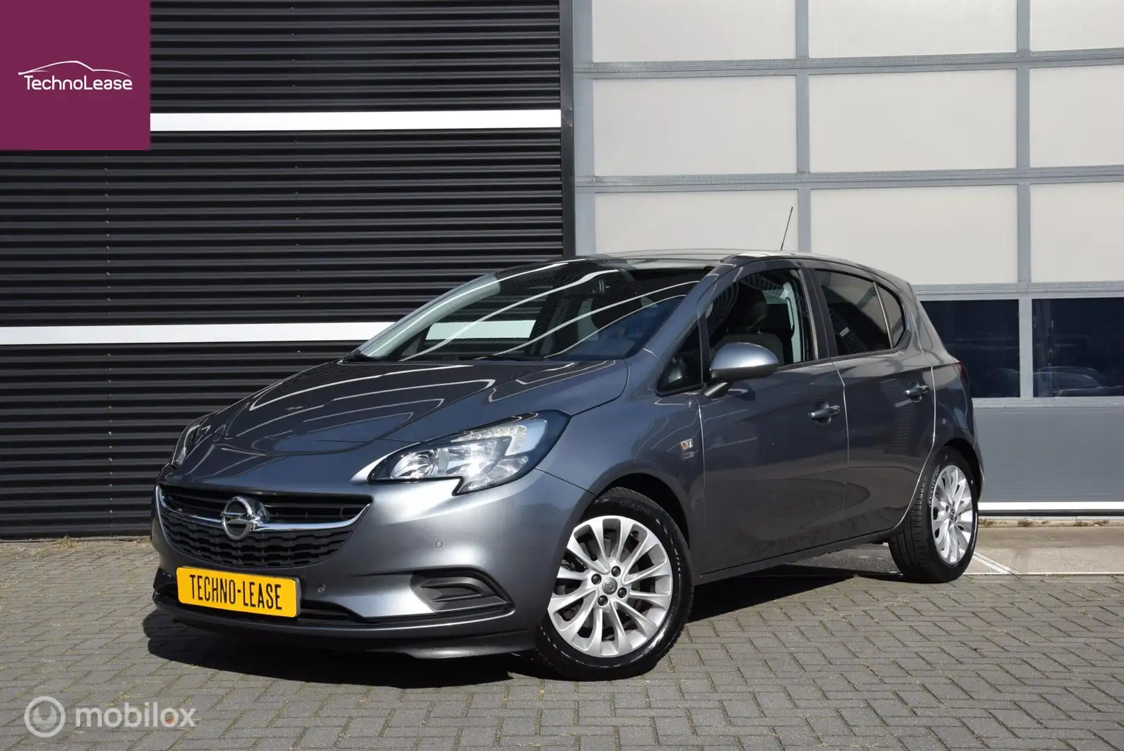 Opel Corsa 1.0 Turbo 120 Jaar Edition Navi Camera Apple carpl Grijs - 1