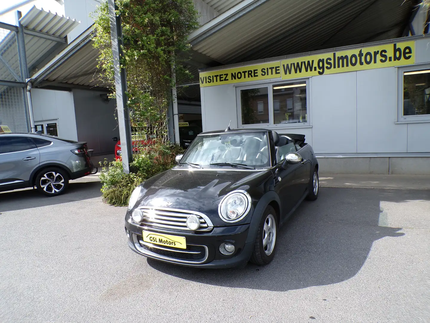 MINI Cooper 1.6 D 110cv cabriolet noir 3500€ marchand Airco Fekete - 1