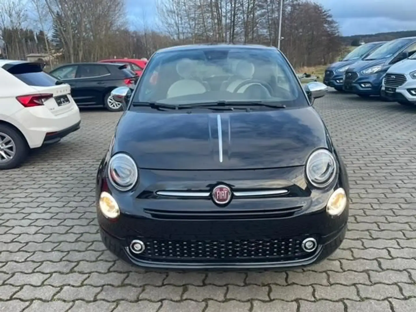 Fiat 500 Hybrid Dolcevita Czarny - 2