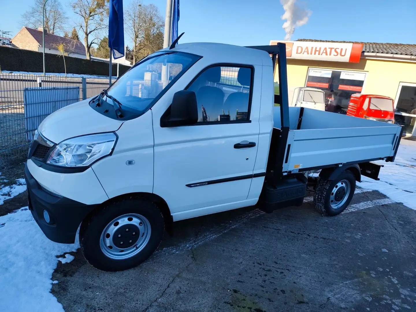 Piaggio Porter Kipper NP6 SR 265 TOP/ LPG Lagerwagen Naranja - 1