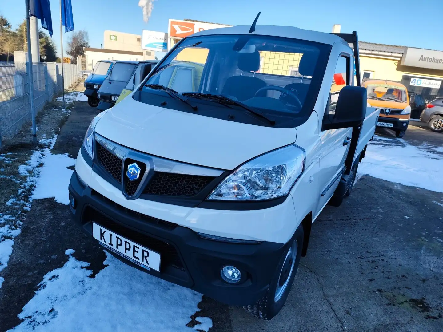 Piaggio Porter Kipper NP6 SR 265 TOP/ LPG Lagerwagen Naranja - 2