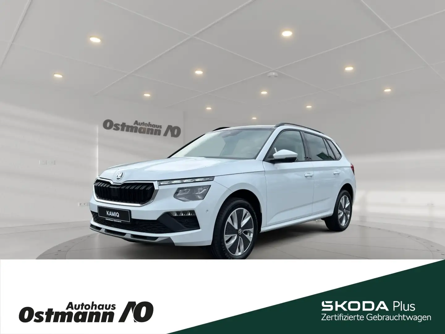 Skoda Kamiq Selection 110kw TSI DSG *PANO*NAVI*PDC*SHZ Blanc - 1