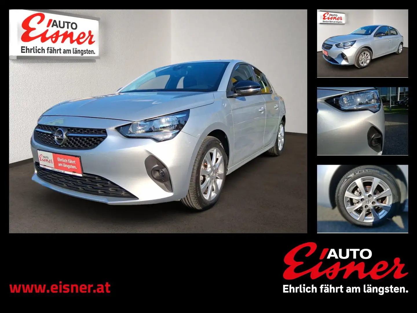 Opel Corsa F 1.2 Edition LHZ. Kam. PDC Silber - 1