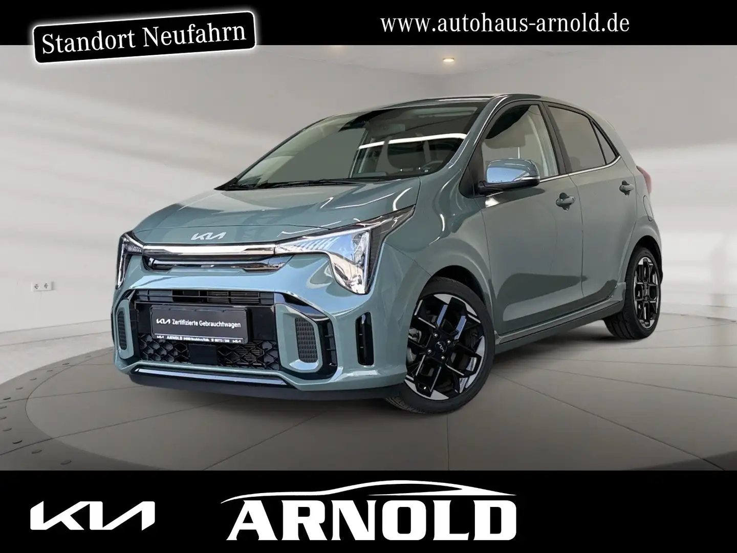 Kia Picanto Picanto 1.2 GT-Line Launch LED Kamera Glasdach ! Grün - 1