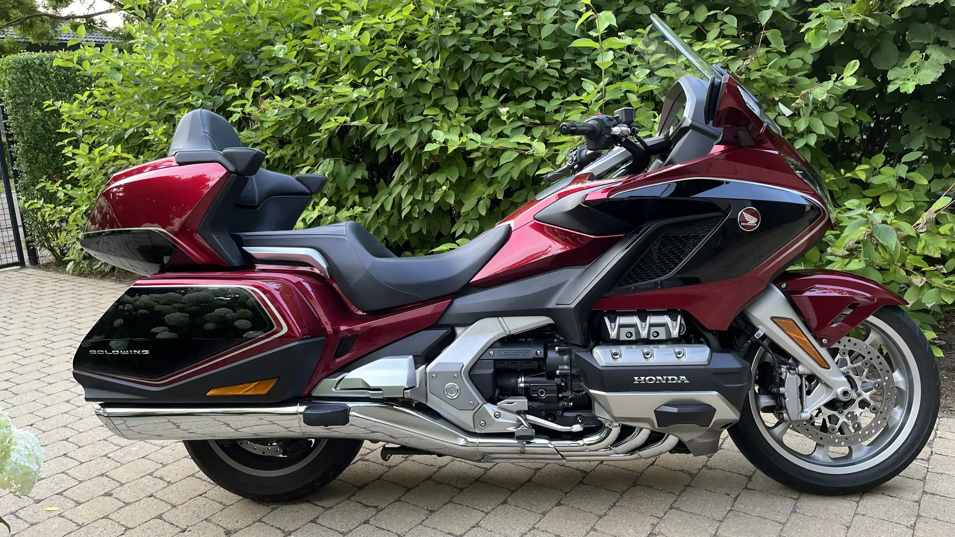 Honda Gold Wing goldwing 1800 dct Rouge - 2