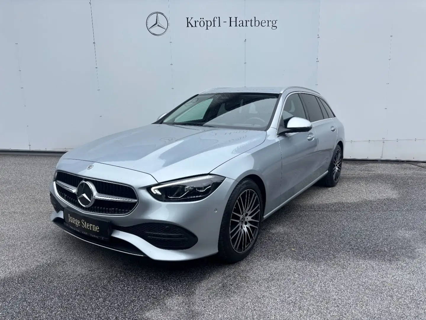 Mercedes-Benz C 220 d 4MATIC T-Modell PTS Shz LED MBUX eHeck Silber - 2