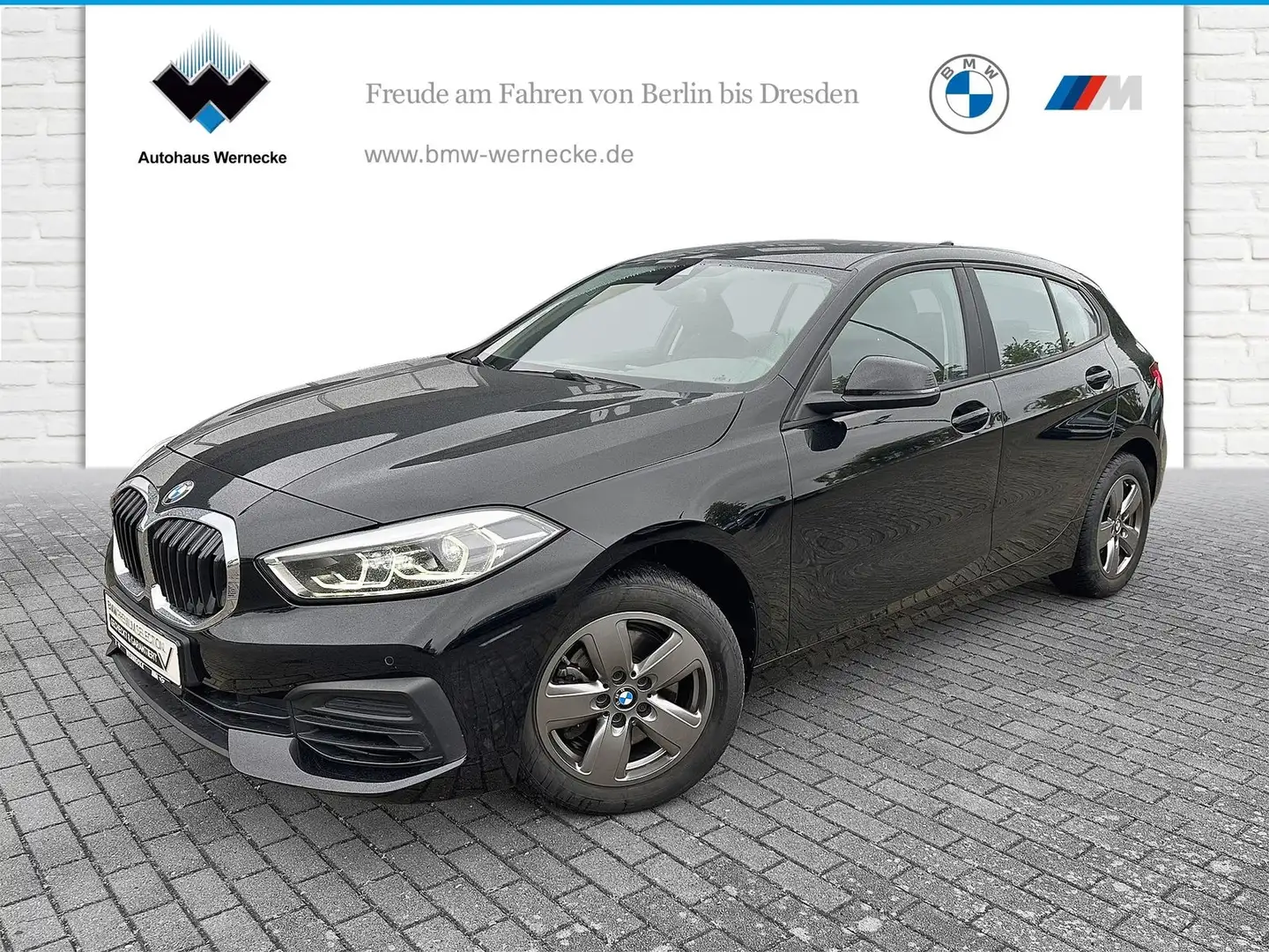 BMW 116 i Hatch Advantage DAB LED WLAN Tempomat Shz Schwarz - 1