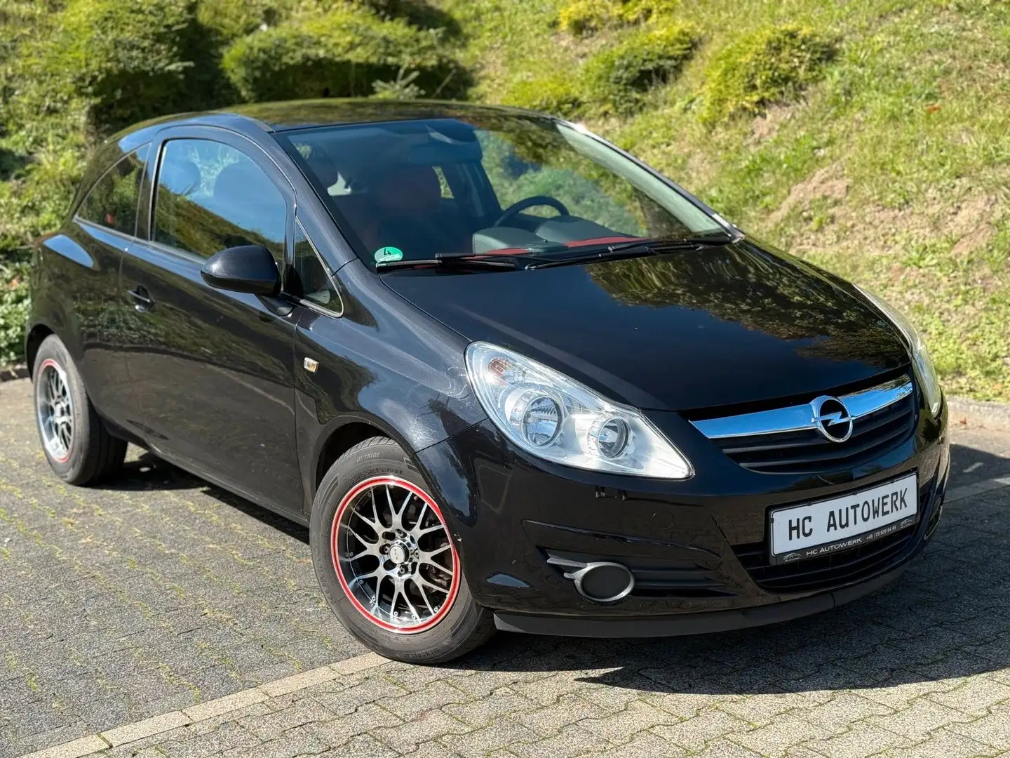 Opel Corsa D*TÜV NEU*KLIMA-ATK*SITZHEIZUNG Schwarz - 1