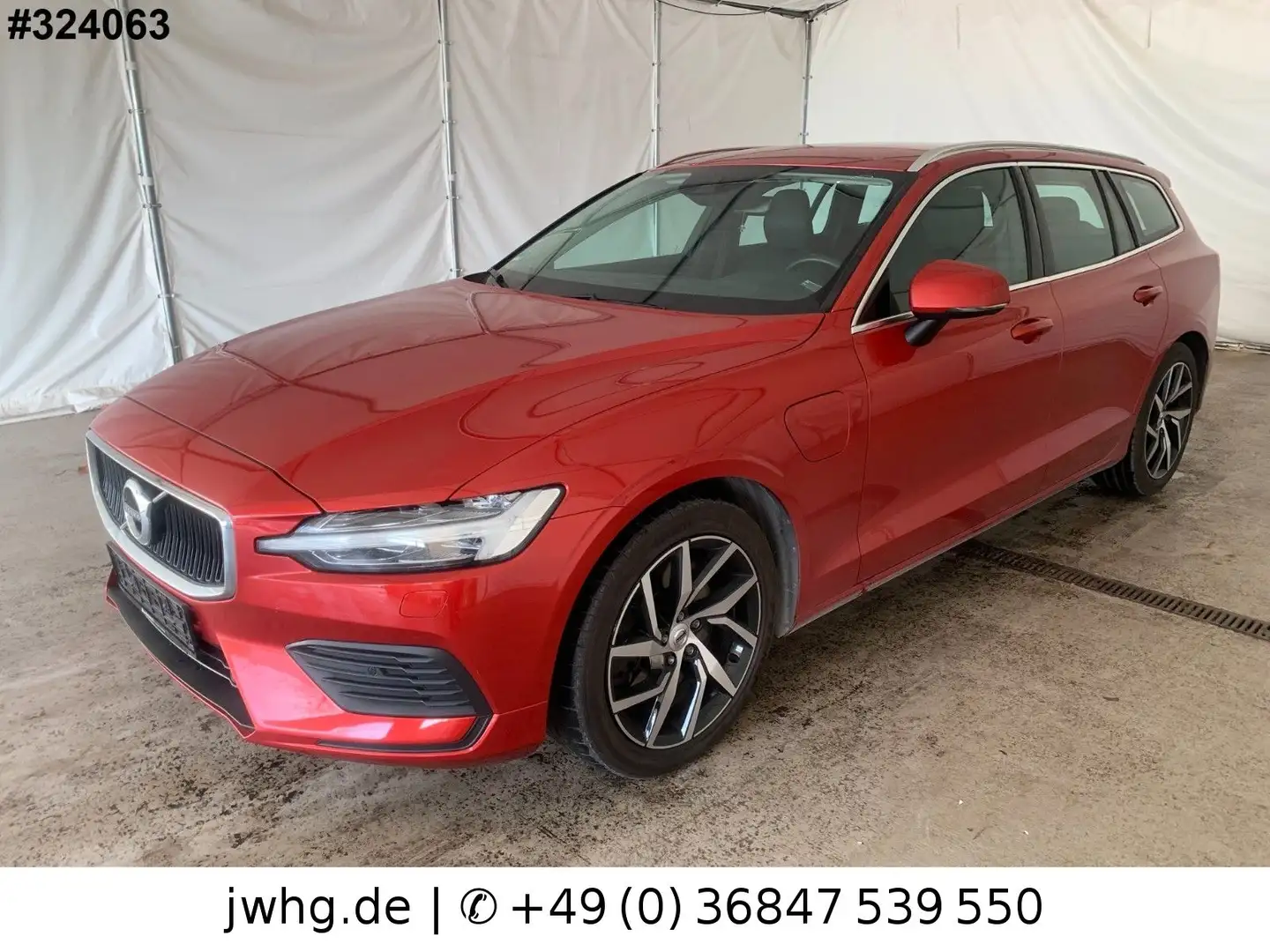 Volvo V60 T6 Hybrid AWD  18" Navi StHz AHK Memory 4xSH Rot - 1