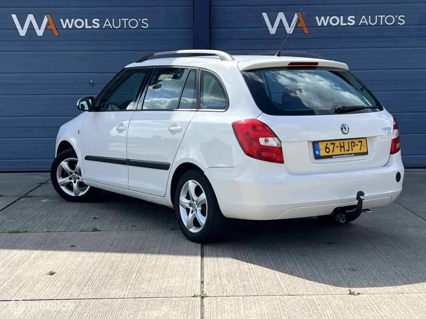 Skoda Fabia Combi 1.4-16V Ambiente Business / LPG / TREKHAAK! Wit - 2