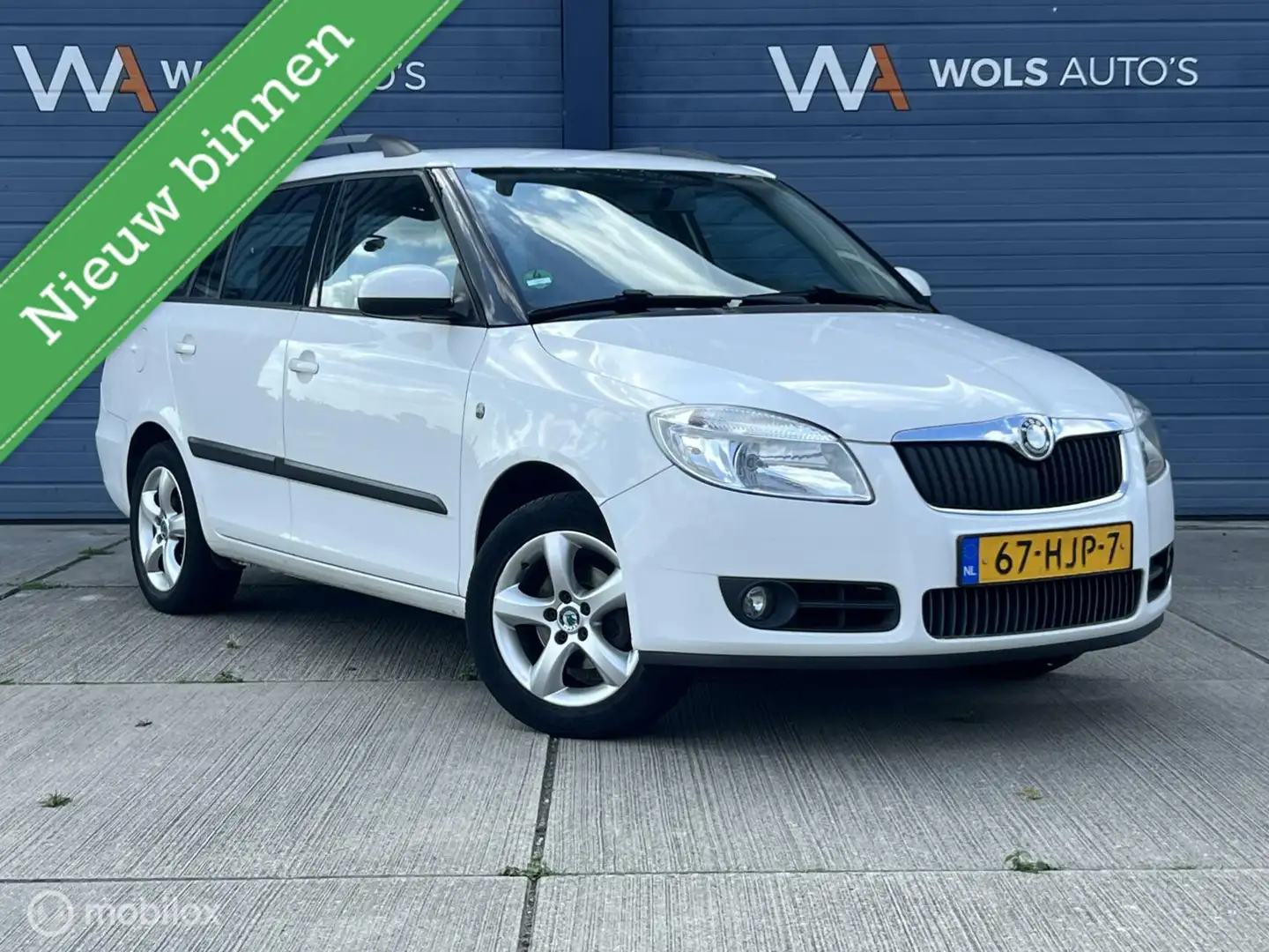 Skoda Fabia Combi 1.4-16V Ambiente Business / LPG / TREKHAAK! Wit - 1