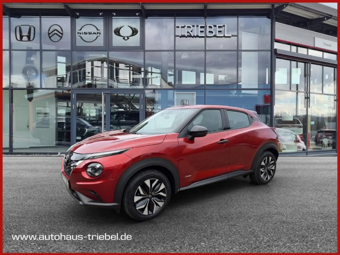 Nissan Juke Hybrid Acenta Automatik* LED* SHZ* AAC* RFK* Rouge - 1