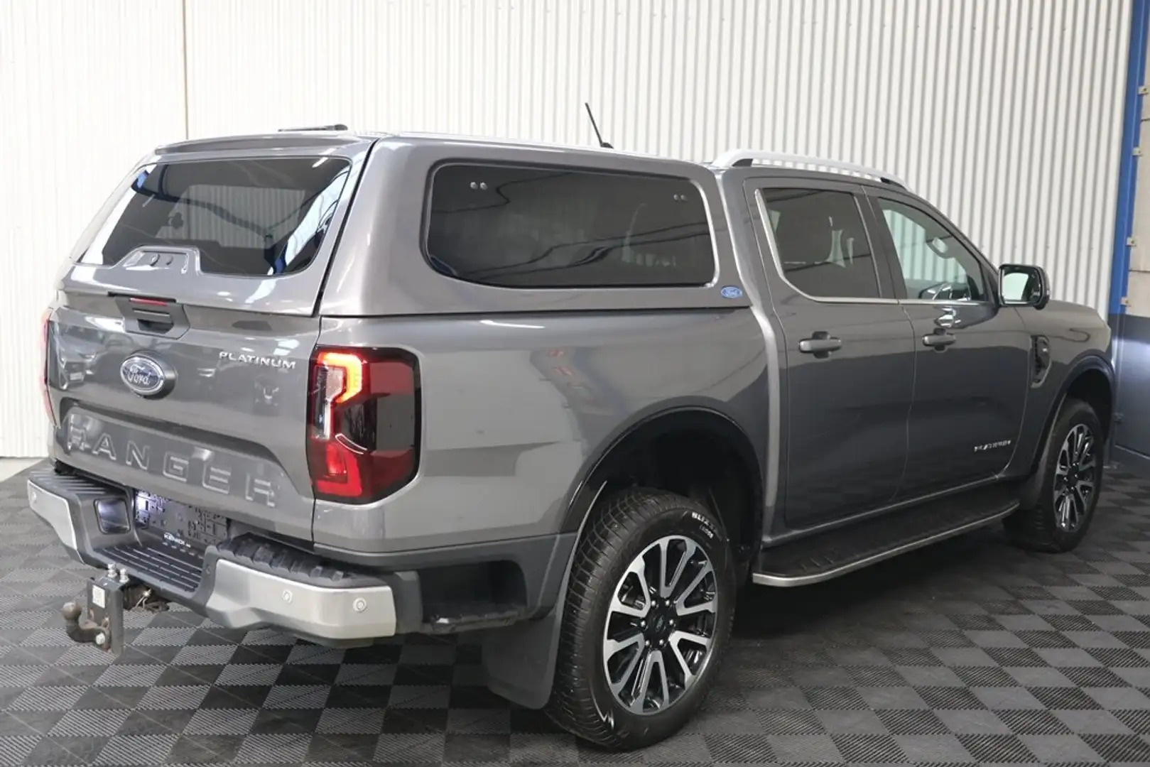 Ford Ranger 3.0 Ecoblue e-4WD Dubbele cabine PLATINUM HARDTOP Gris - 2