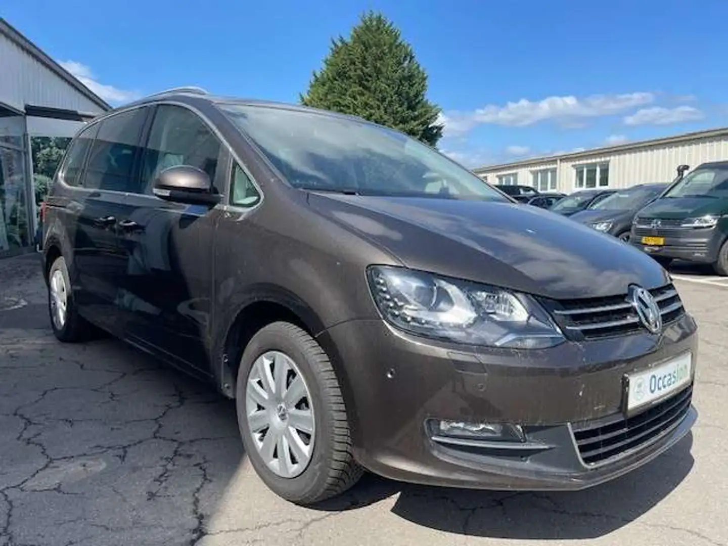 Volkswagen Sharan 2.0 TDI Highline 103KW-140CV 4Motion - Toit Ouvran Bruin - 1