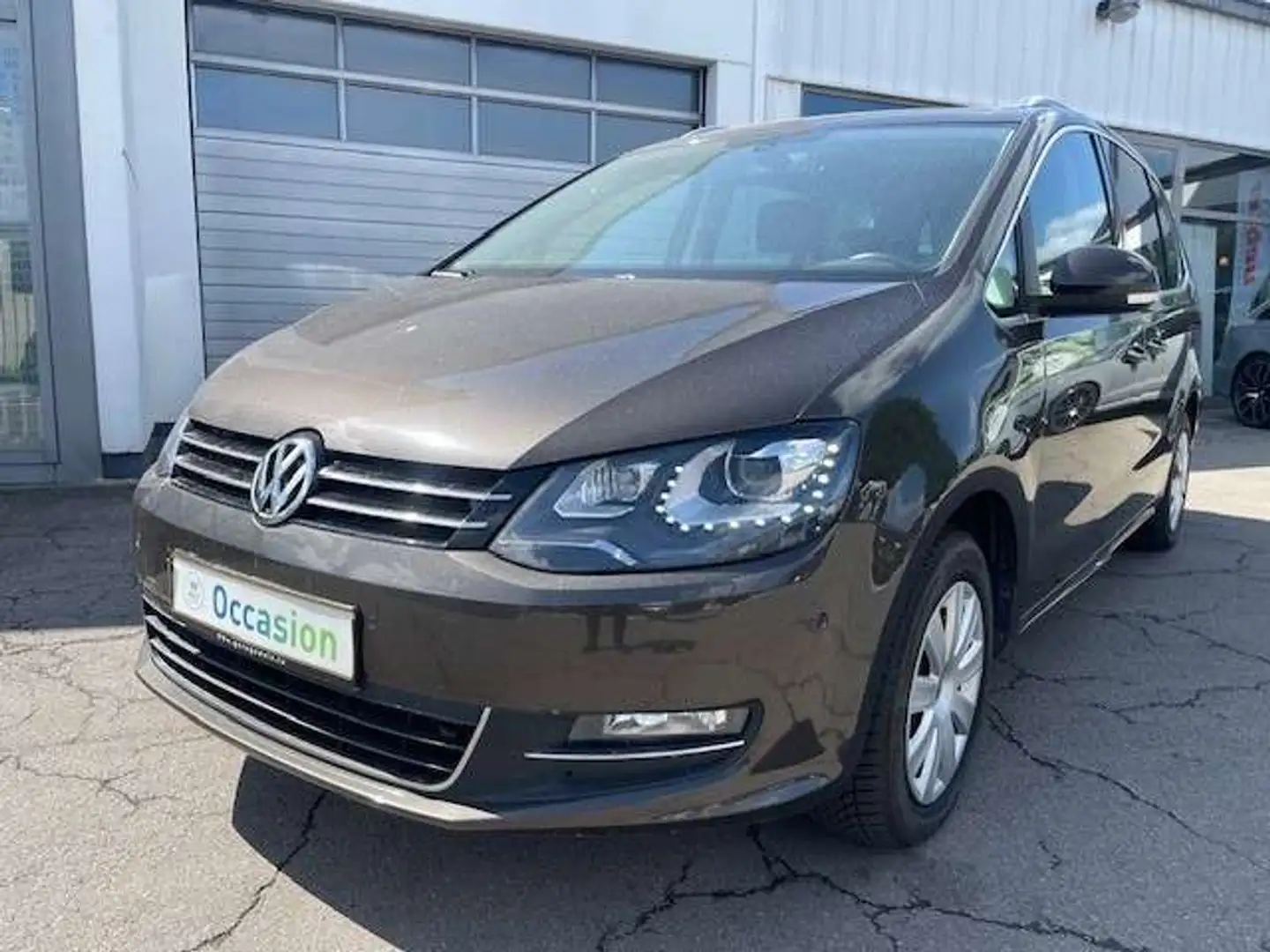Volkswagen Sharan 2.0 TDI Highline 103KW-140CV 4Motion - Toit Ouvran Bruin - 2