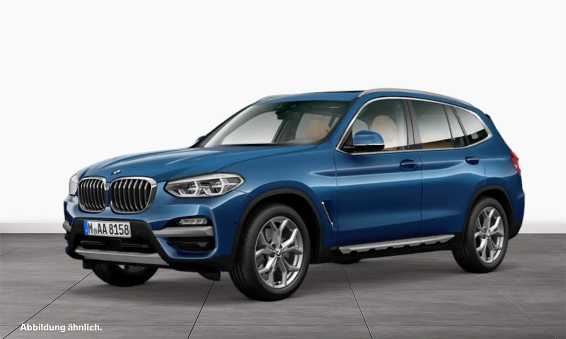 BMW X3 xDrive20d xLine AHK Adp.LED HUD DrivAss+ RFK Blau - 1