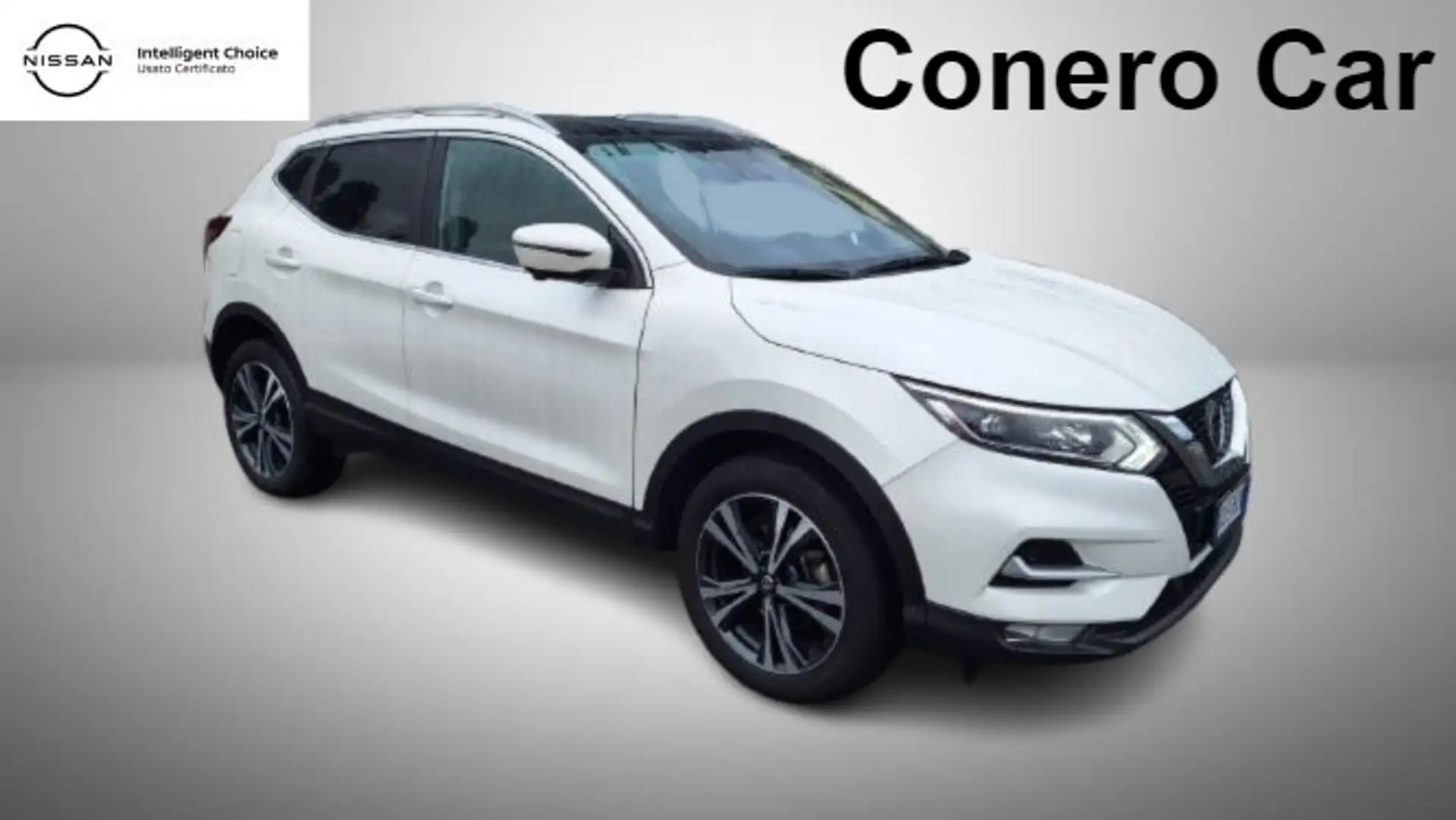 Nissan Qashqai 1.5 dCi 115 CV N-Connecta Blanc - 1